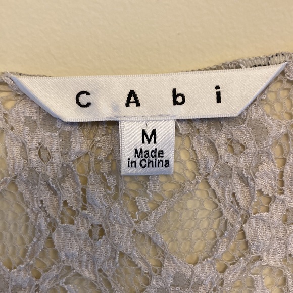 Cabi Tan Lace Duster - Picture 4 of 7